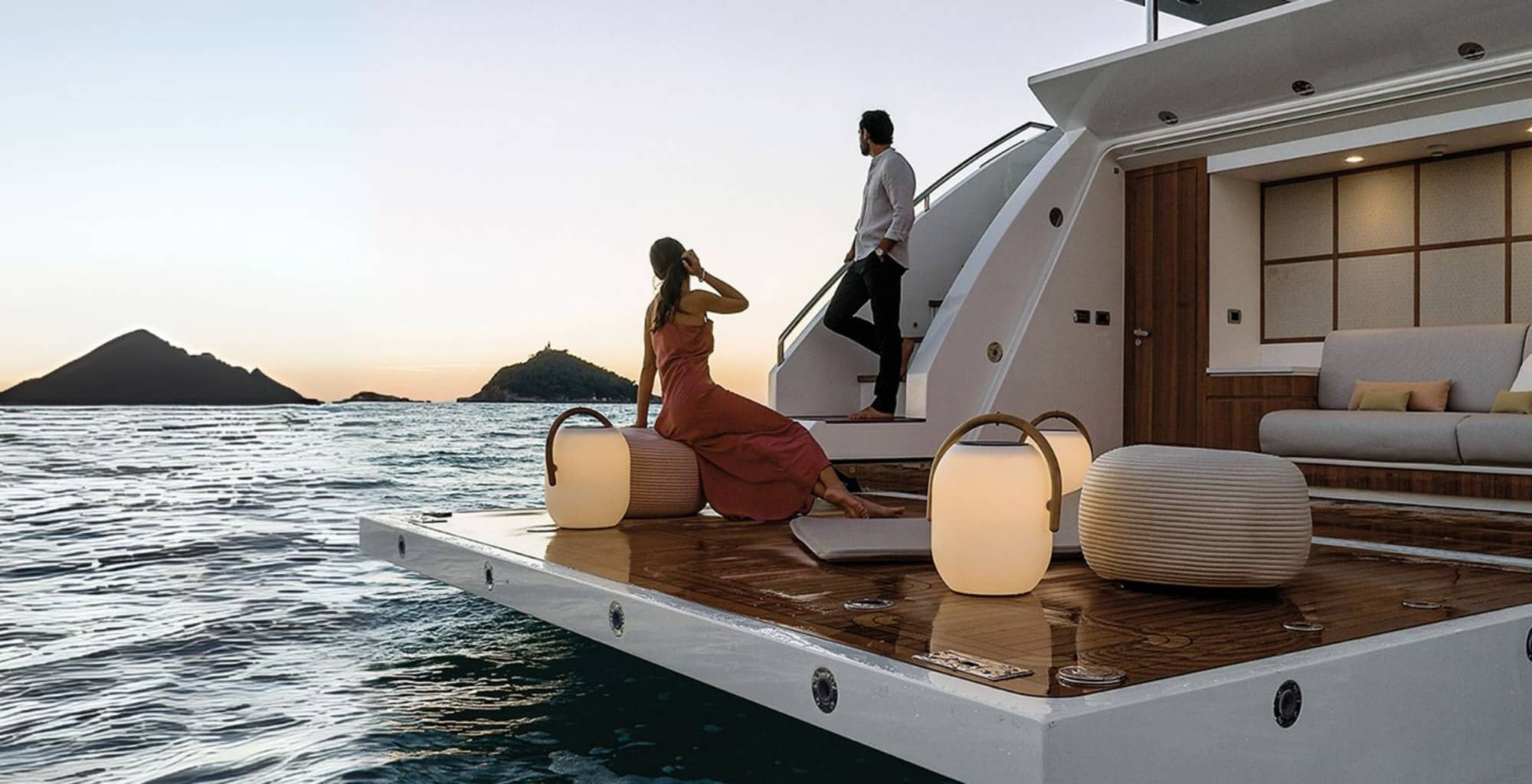 Charter yacht