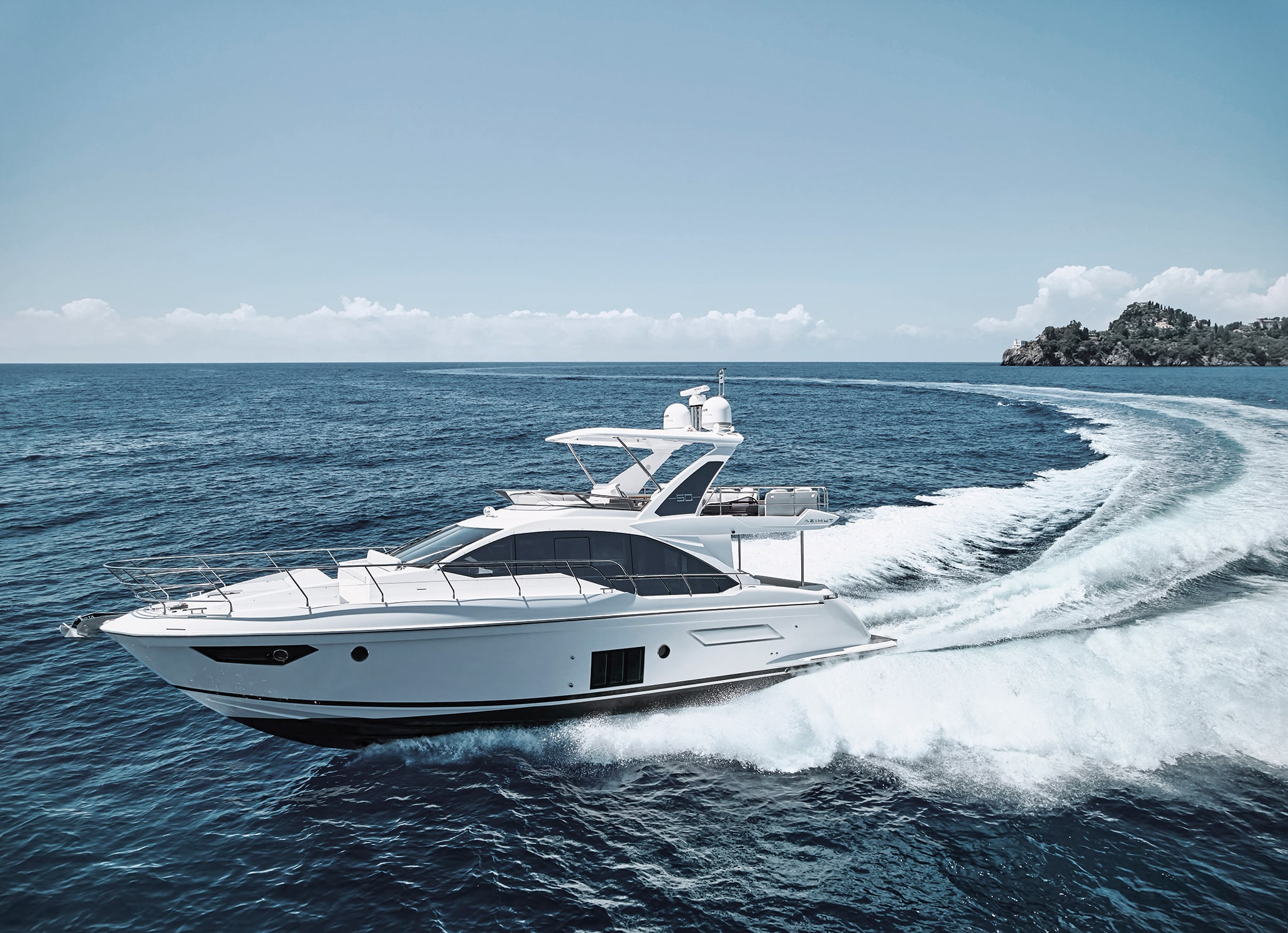 AZIMUT AZIMUT - Flybridge 50 - Extérieur