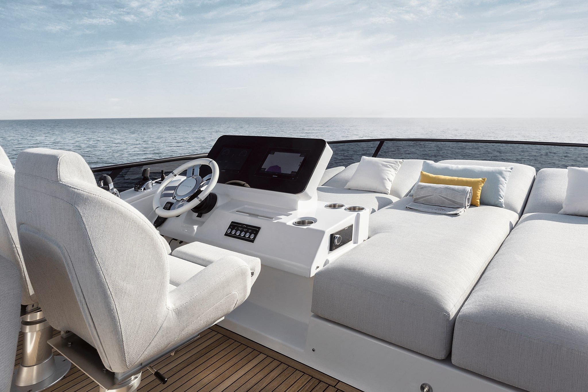 AZIMUT AZIMUT - Flybridge 53 - Extérieur